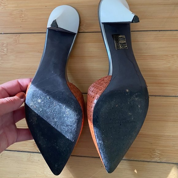 Narciso Rodriguez Athena Mid Heel Slide Mule 37 - Picture 9 of 12